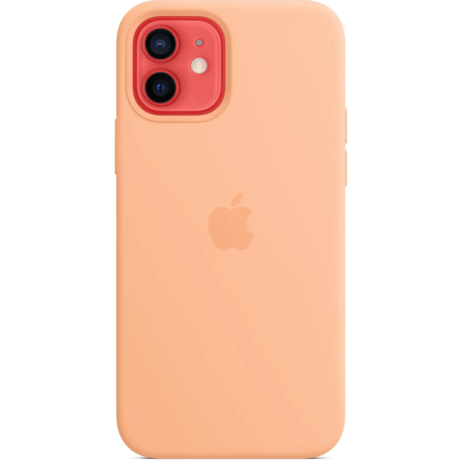Чехол Apple iPhone 12, iPhone 12 Pro Silicone Case with MagSafe Cantaloupe (HQCo)