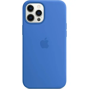 Чехол Apple iPhone 12 Pro Max Silicone Case with MagSafe Capri Blue (HQCo)