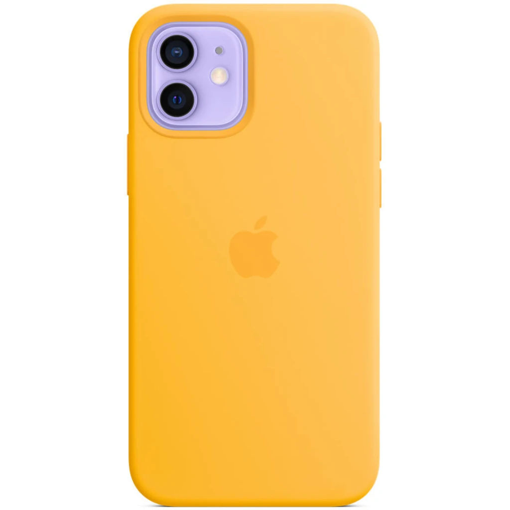Чохол Apple iPhone 12, iPhone 12 Pro Silicone Case with MagSafe Sunflower (HQCo)