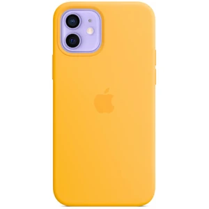 Колір: Жовтий - Чохол Apple iPhone 12, iPhone 12 Pro Silicone Case with MagSafe Sunflower (HQCo)