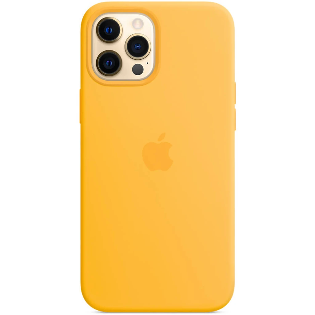 Чохол Apple iPhone 12, iPhone 12 Pro Silicone Case with MagSafe Sunflower (HQCo)