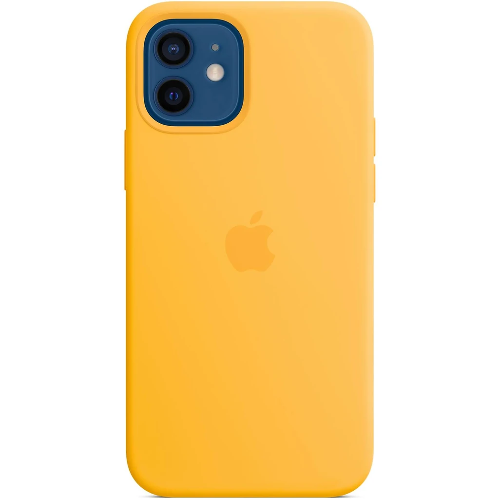 Чохол Apple iPhone 12, iPhone 12 Pro Silicone Case with MagSafe Sunflower (MKTQ3)