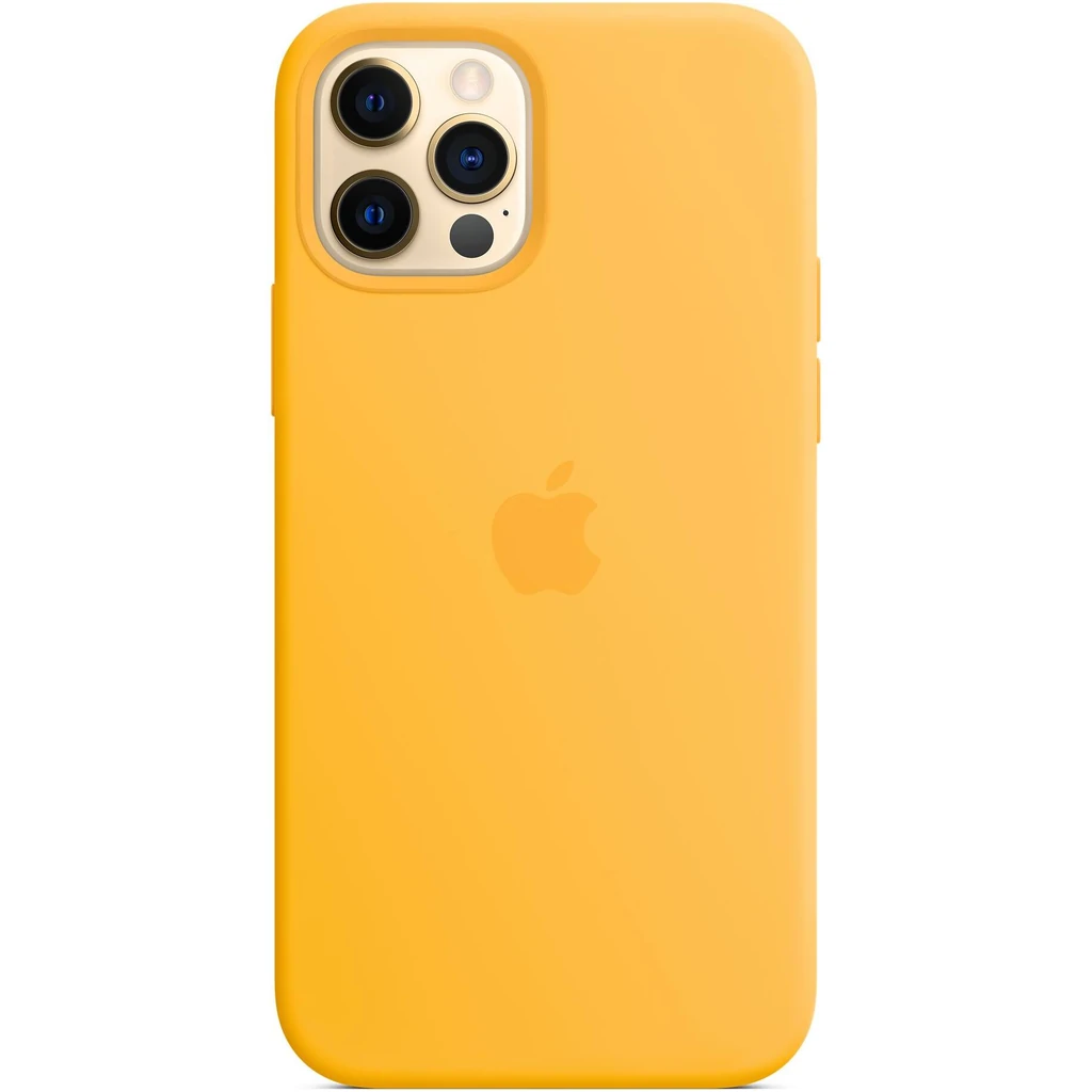 Чохол Apple iPhone 12, iPhone 12 Pro Silicone Case with MagSafe Sunflower (MKTQ3)