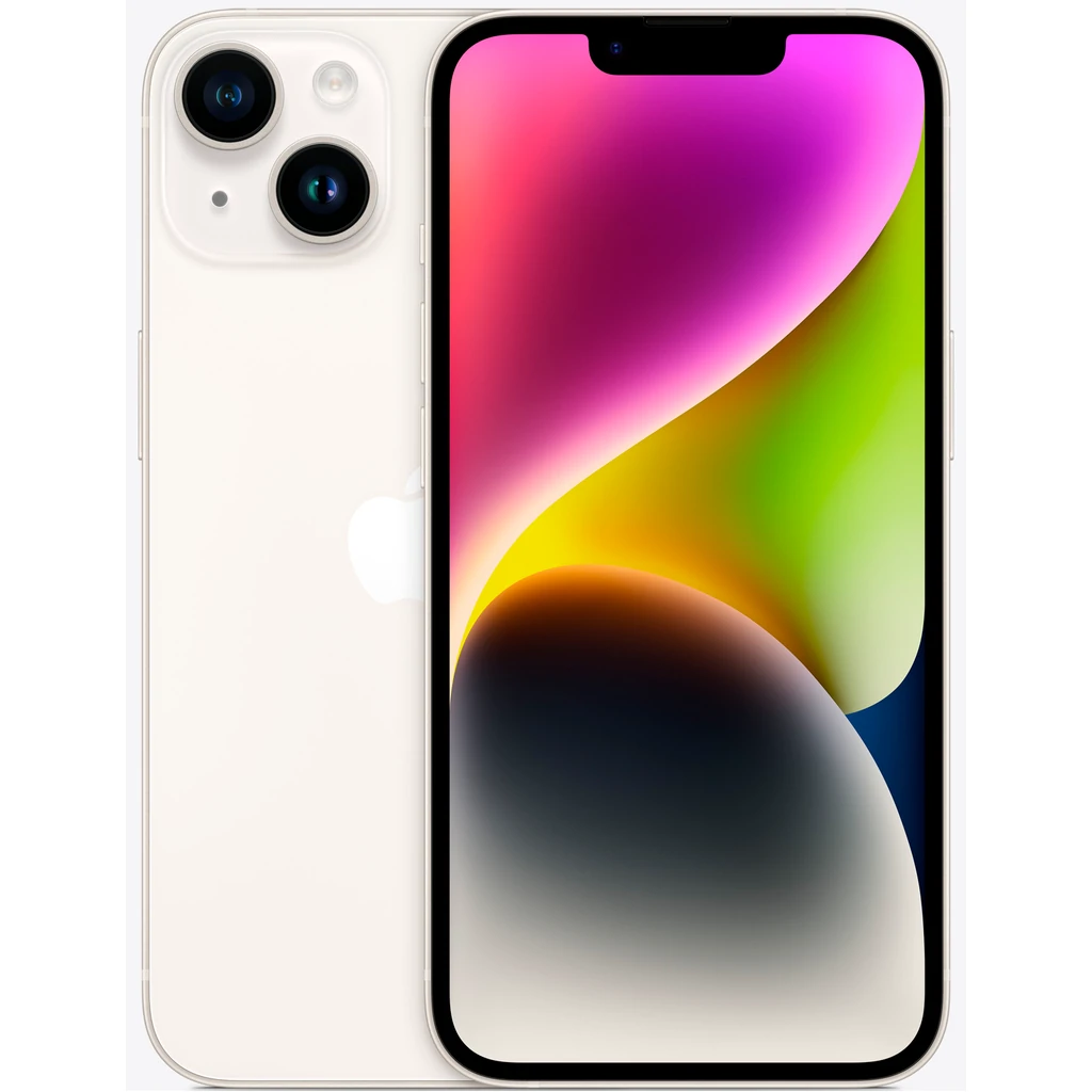 Смартфон Apple iPhone 14 256GB Starlight (MPW43)