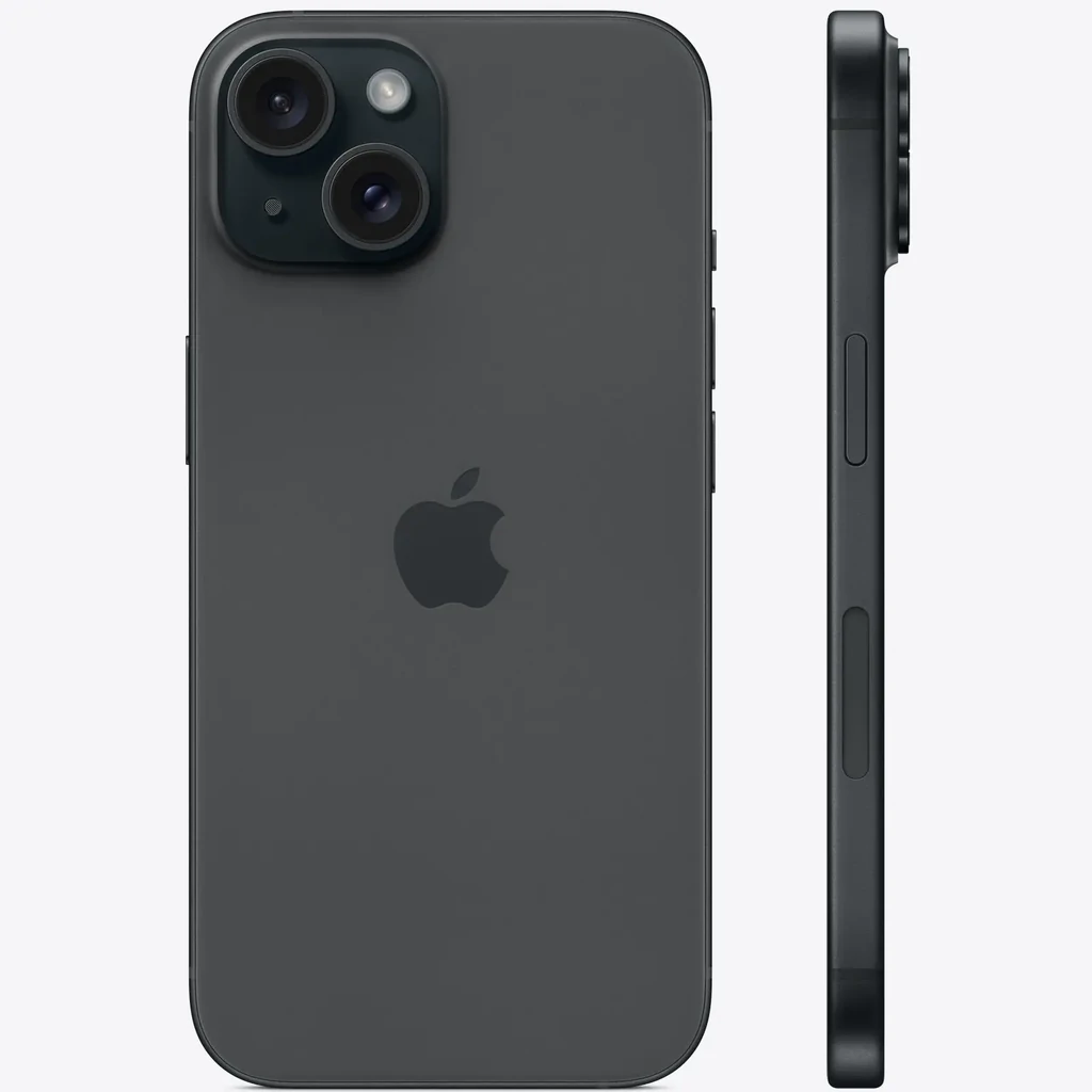 Смартфон Apple iPhone 15 128GB Black (MTP03)