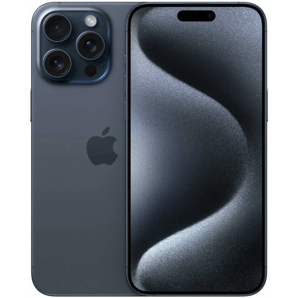 Смартфон Apple iPhone 15 Pro Max 256GB Blue Titanium (MU7A3)