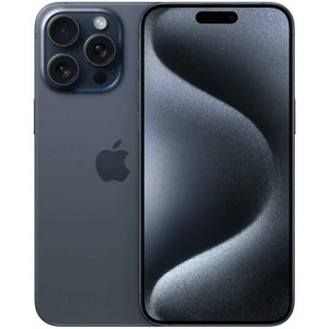Смартфон Apple iPhone 15 Pro Max 256GB Dual SIM Blue Titanium (MU2R3)