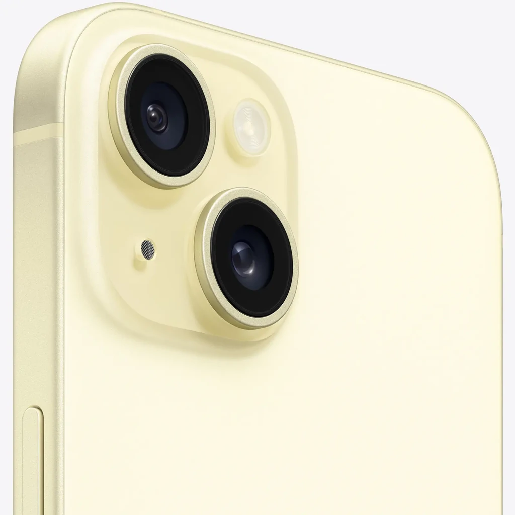 Смартфон Apple iPhone 15 256GB Yellow (MTP83)