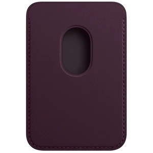Чехол для пластиковых карт Apple iPhone Leather Wallet with MagSafe Dark Cherry (MM0T3)