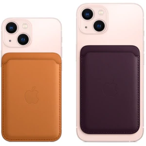 Чехол для пластиковых карт Apple iPhone Leather Wallet with MagSafe Sequoia Green (MM0X3)