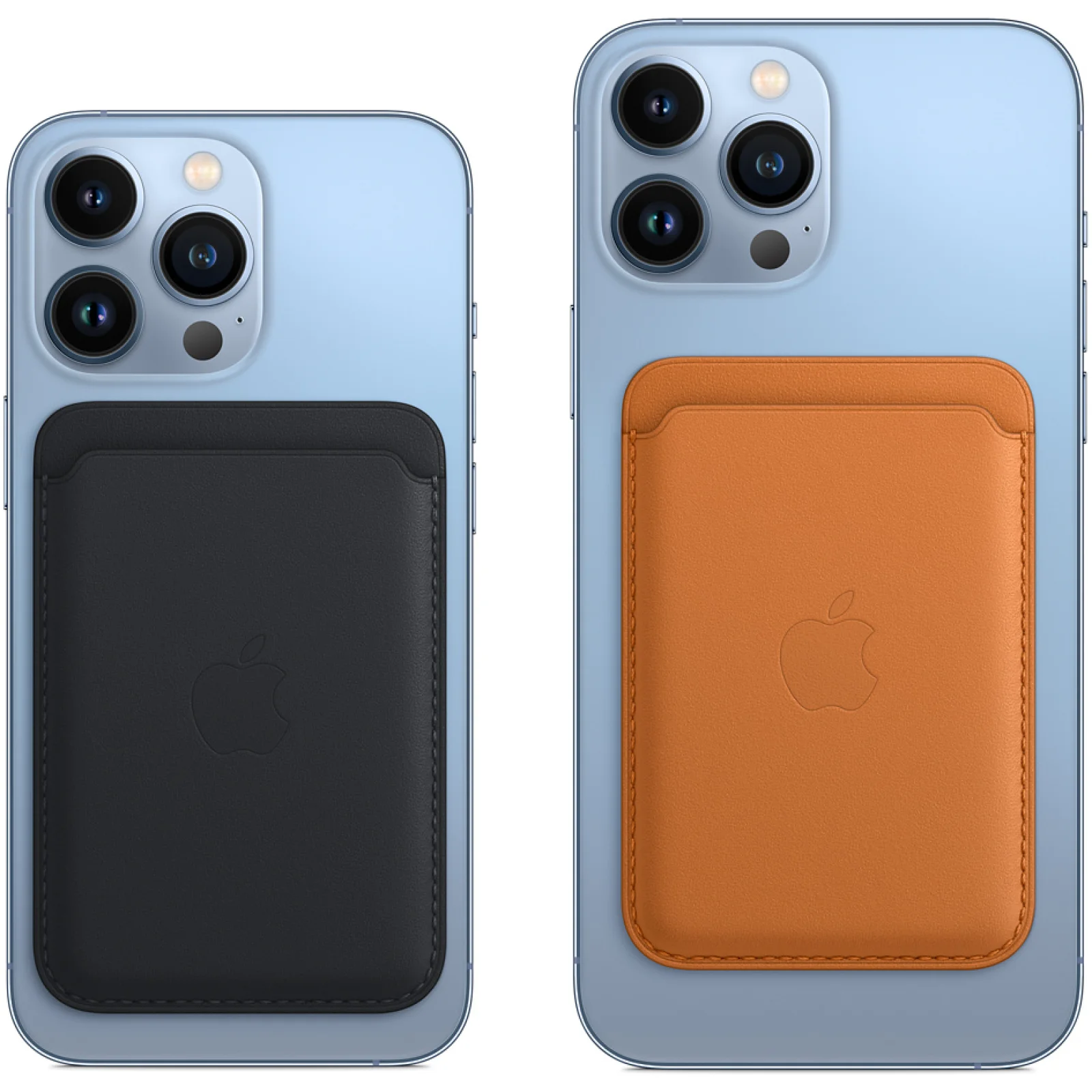 Чехол для пластиковых карт Apple iPhone Leather Wallet with MagSafe Sequoia Green (MM0X3)