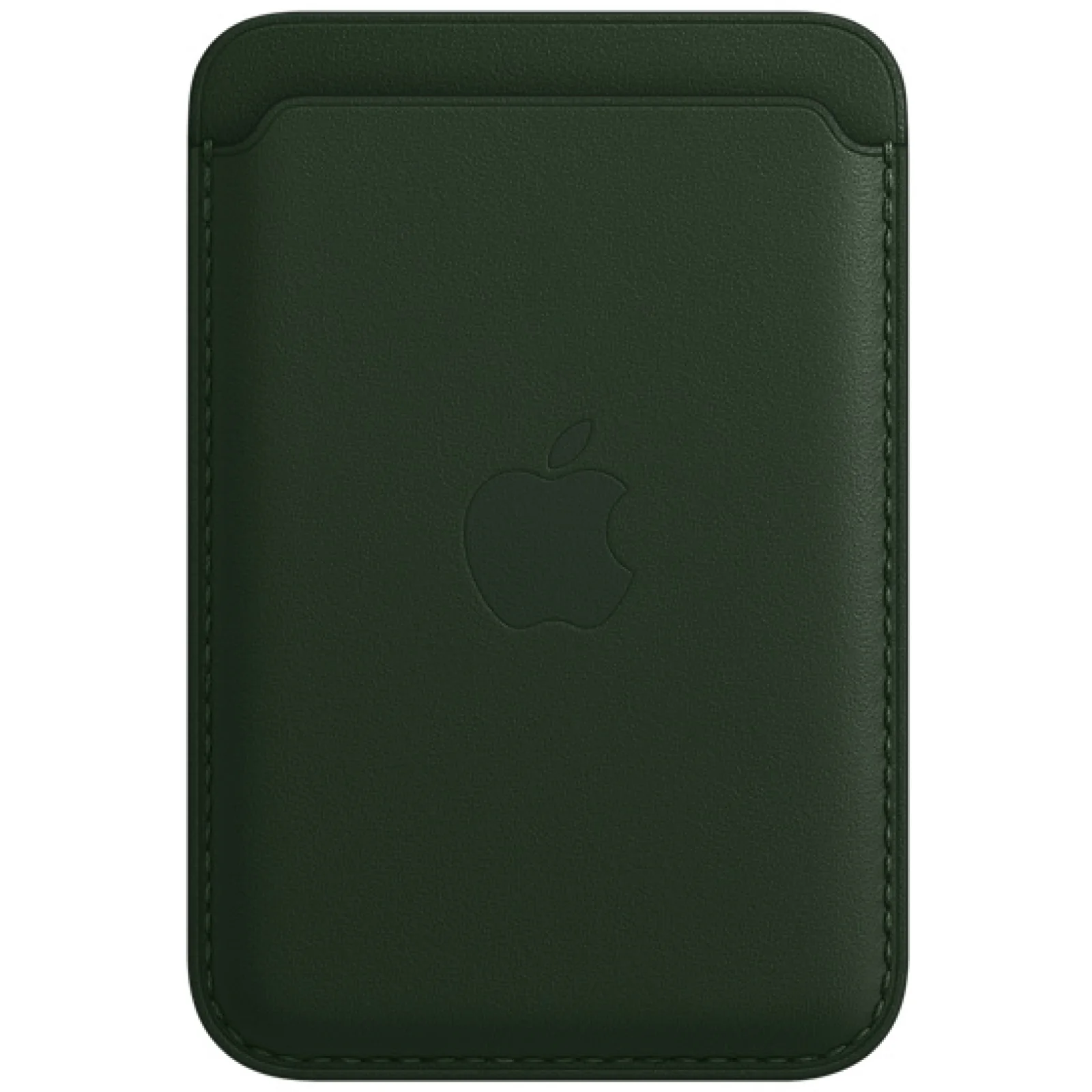 Чехол для пластиковых карт Apple iPhone Leather Wallet with MagSafe Sequoia Green (MM0X3)