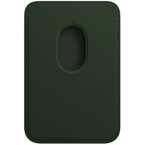 Чехол для пластиковых карт Apple iPhone Leather Wallet with MagSafe Sequoia Green (MM0X3)