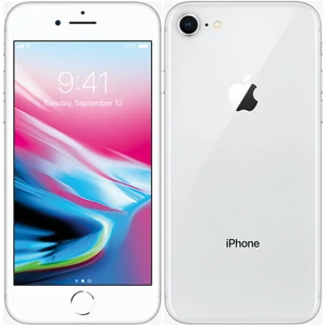 Цвет: Серебристый - Смартфон Apple iPhone 8 256Gb Silver (MQ7G2)