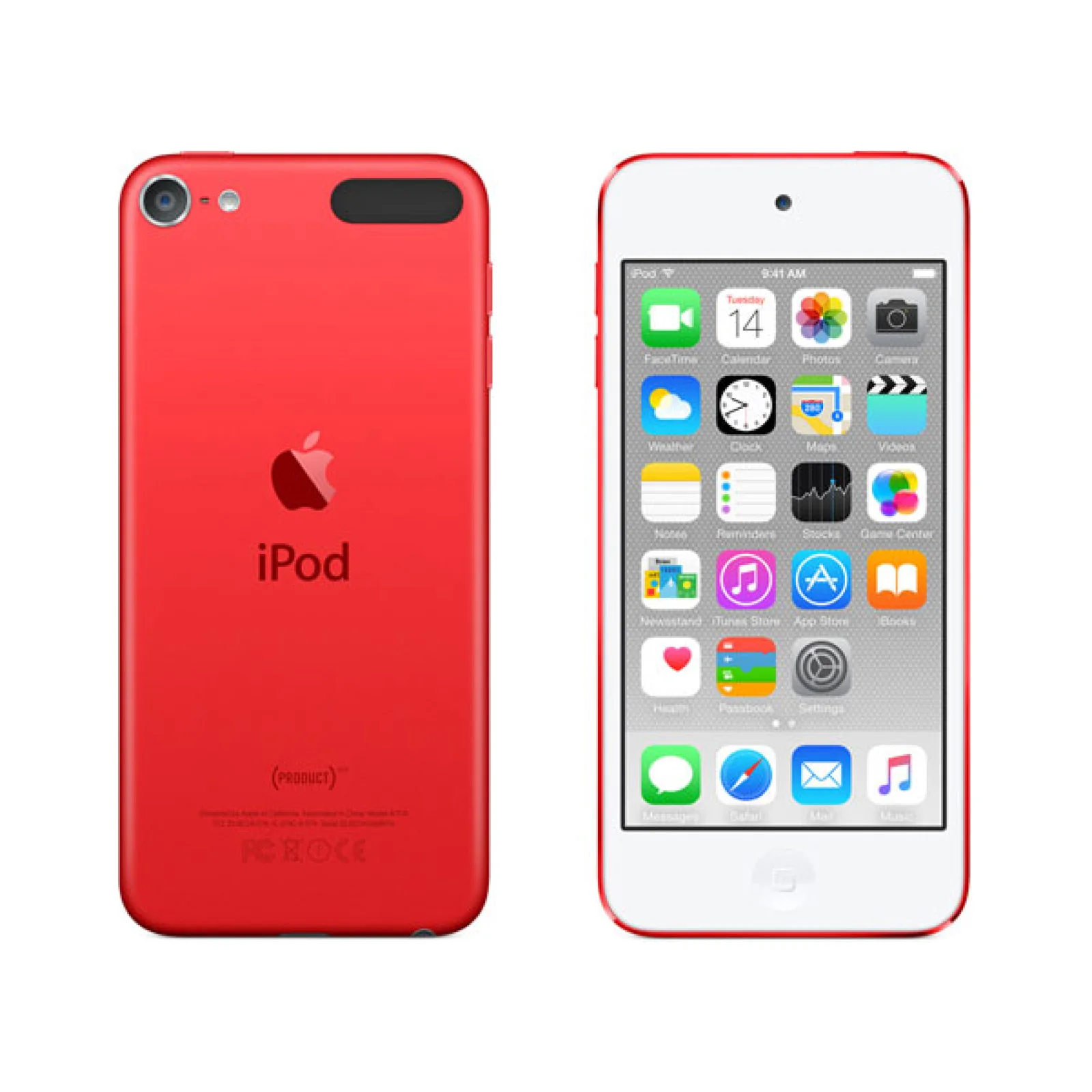 Apple iPod Touch 6th Generation 16Gb Red (MKH82)