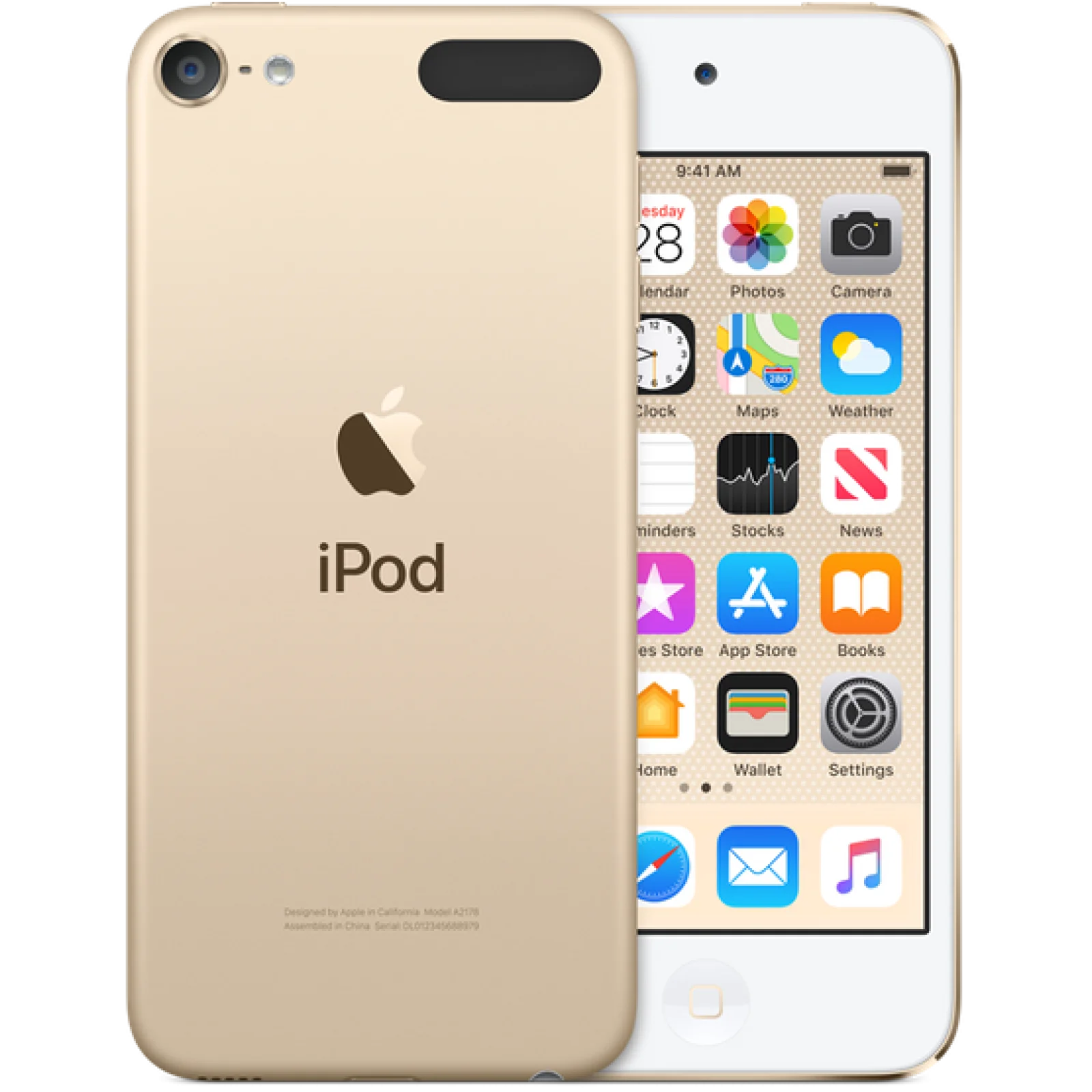 Apple iPod Touch 7th Generation 32Gb Gold (MVHT2)