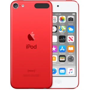 Цвет: Красный - Плеер Apple iPod Touch 7th Generation 256Gb Product Red (MVJF2)