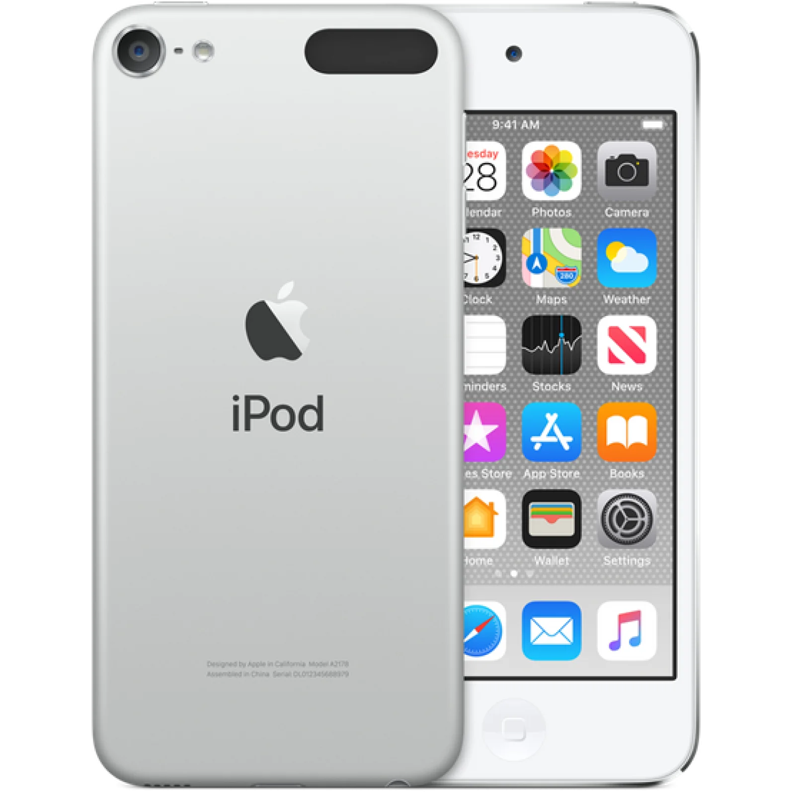 Apple iPod Touch 7th Generation 32Gb Silver (MVHV2)