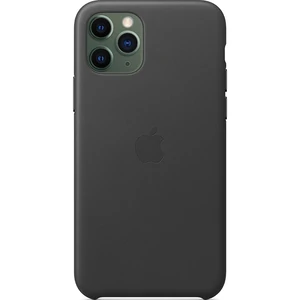 Чехол Apple iPhone 11 Pro Leather Case Black (HQCo)