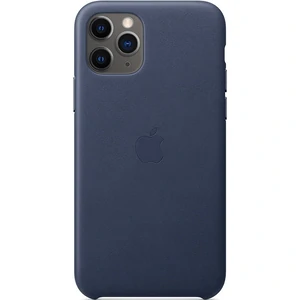Чехол Apple iPhone 11 Pro Leather Case Midnight Blue (HQCo)