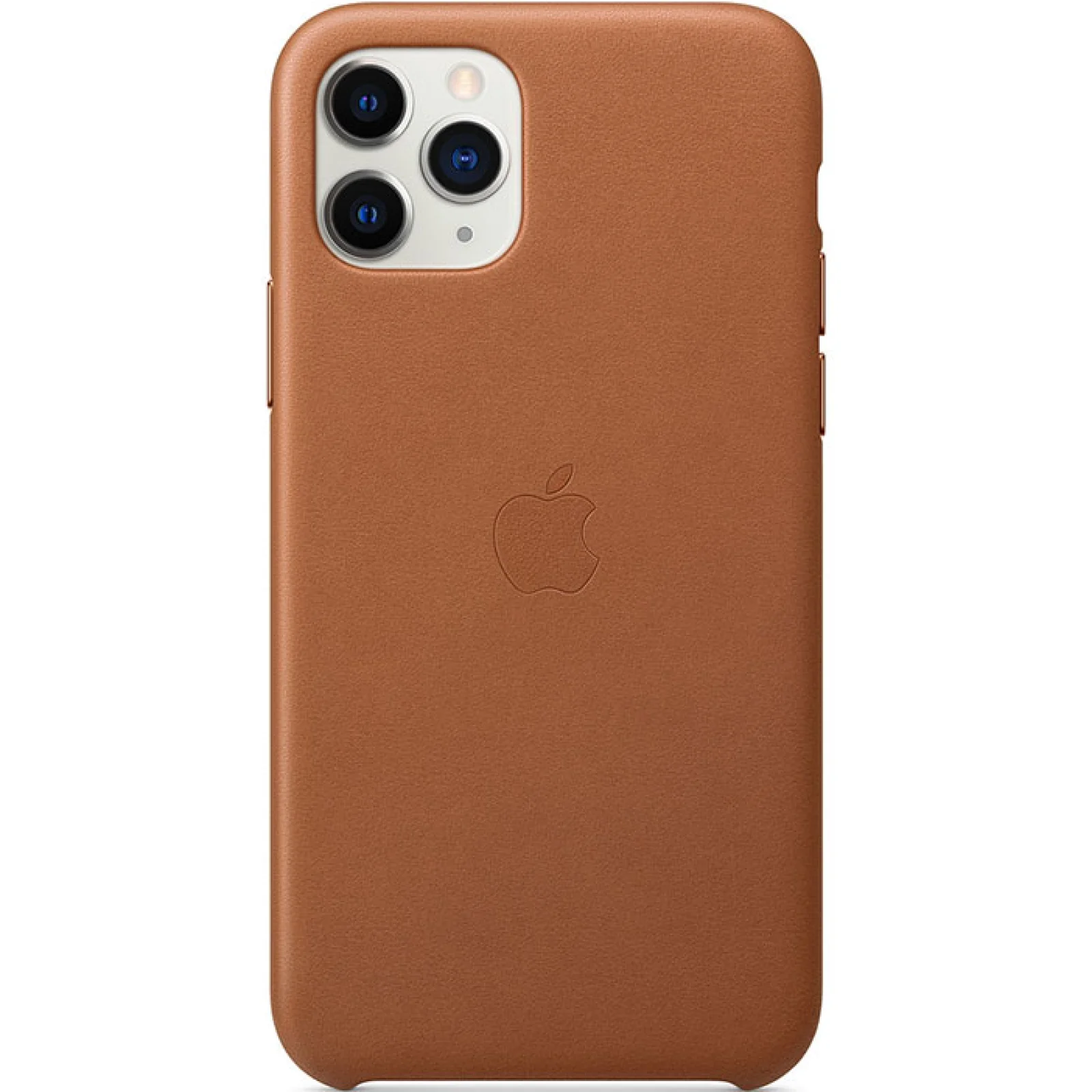 Чехол Apple iPhone 11 Pro Leather Case Saddle Brown (HQCo)
