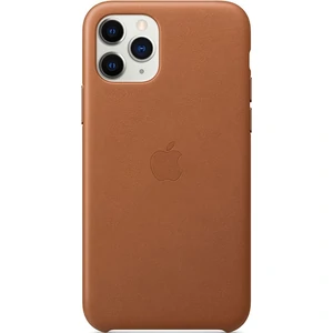 Чехол Apple iPhone 11 Pro Leather Case Saddle Brown (HQCo)