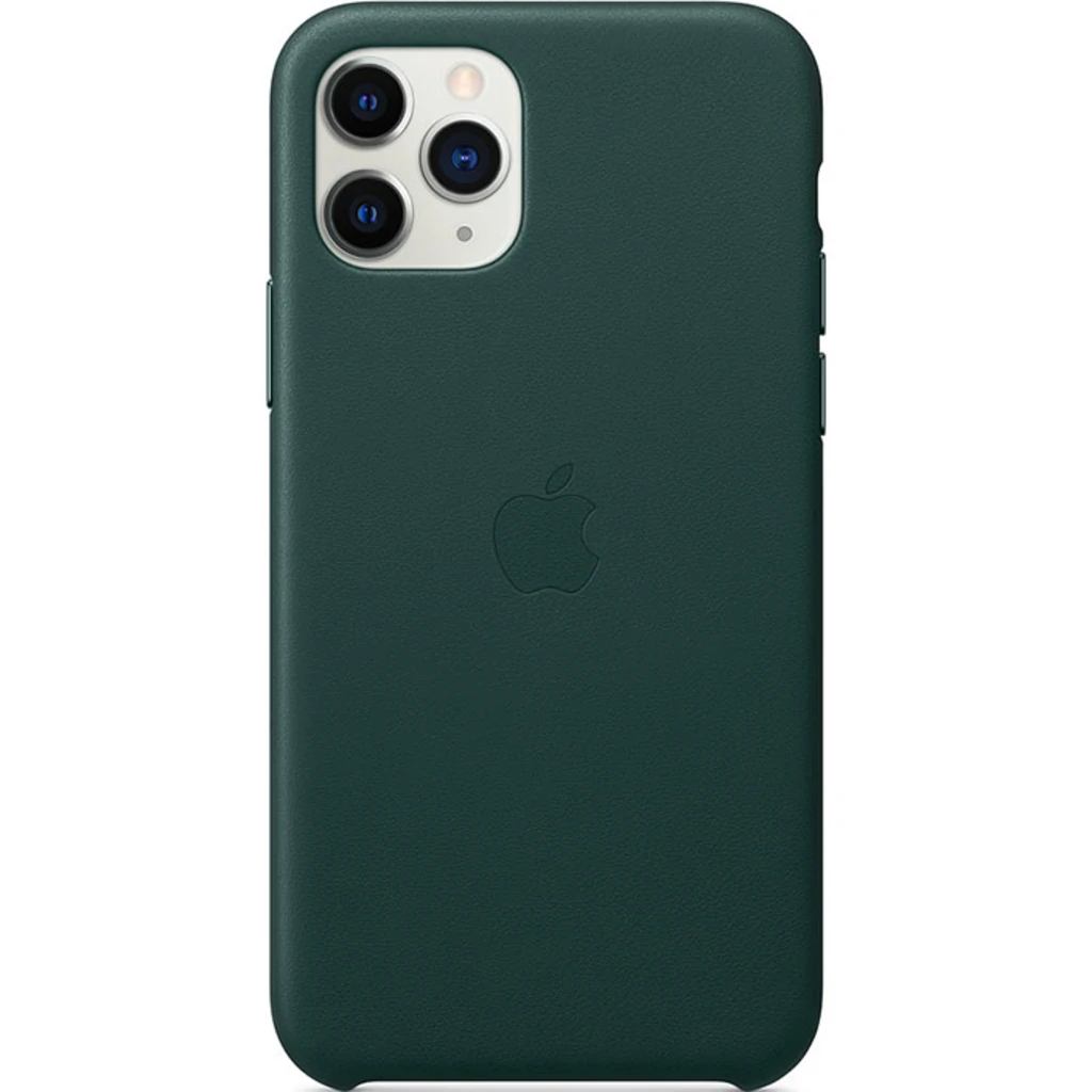 Чехол Apple iPhone 11 Pro Leather Case Forest Green (HQCo)