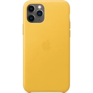Чохол Apple iPhone 11 Pro Leather Case Meyer Lemon (MWYA2)