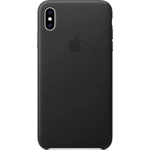 Колір: Чорний - Чохол Apple iPhone XS Max Leather Case Black MRWT2