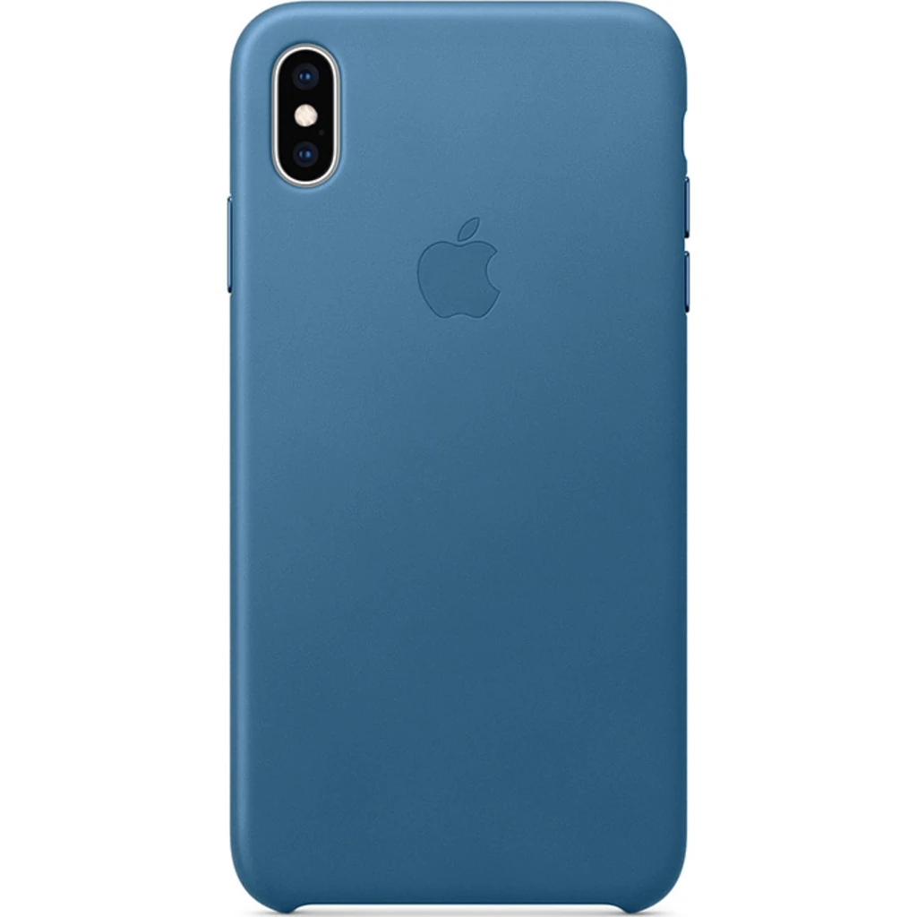 Чохол Apple iPhone XS Max Leather Case Cape Cod Blue
