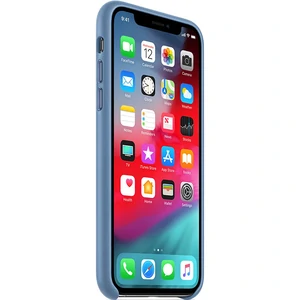 Чохол Apple iPhone XS Max Leather Case Cornflower