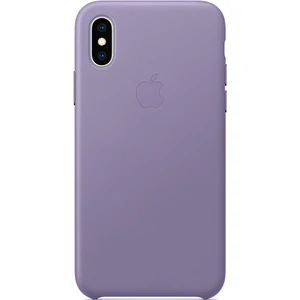 Чохол Apple iPhone XS Max Leather Case Lilac MVH02