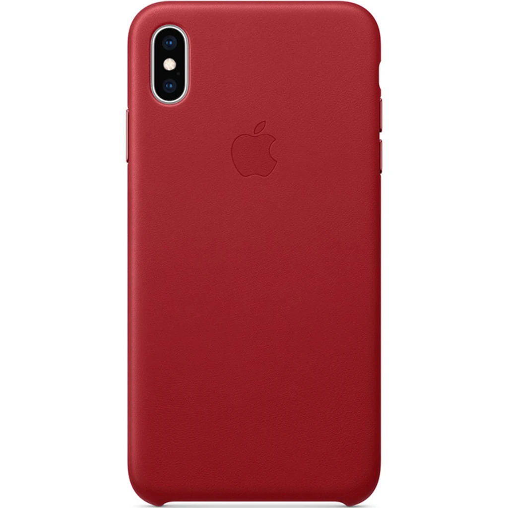 Чохол Apple iPhone XS Max Leather Case Product Red