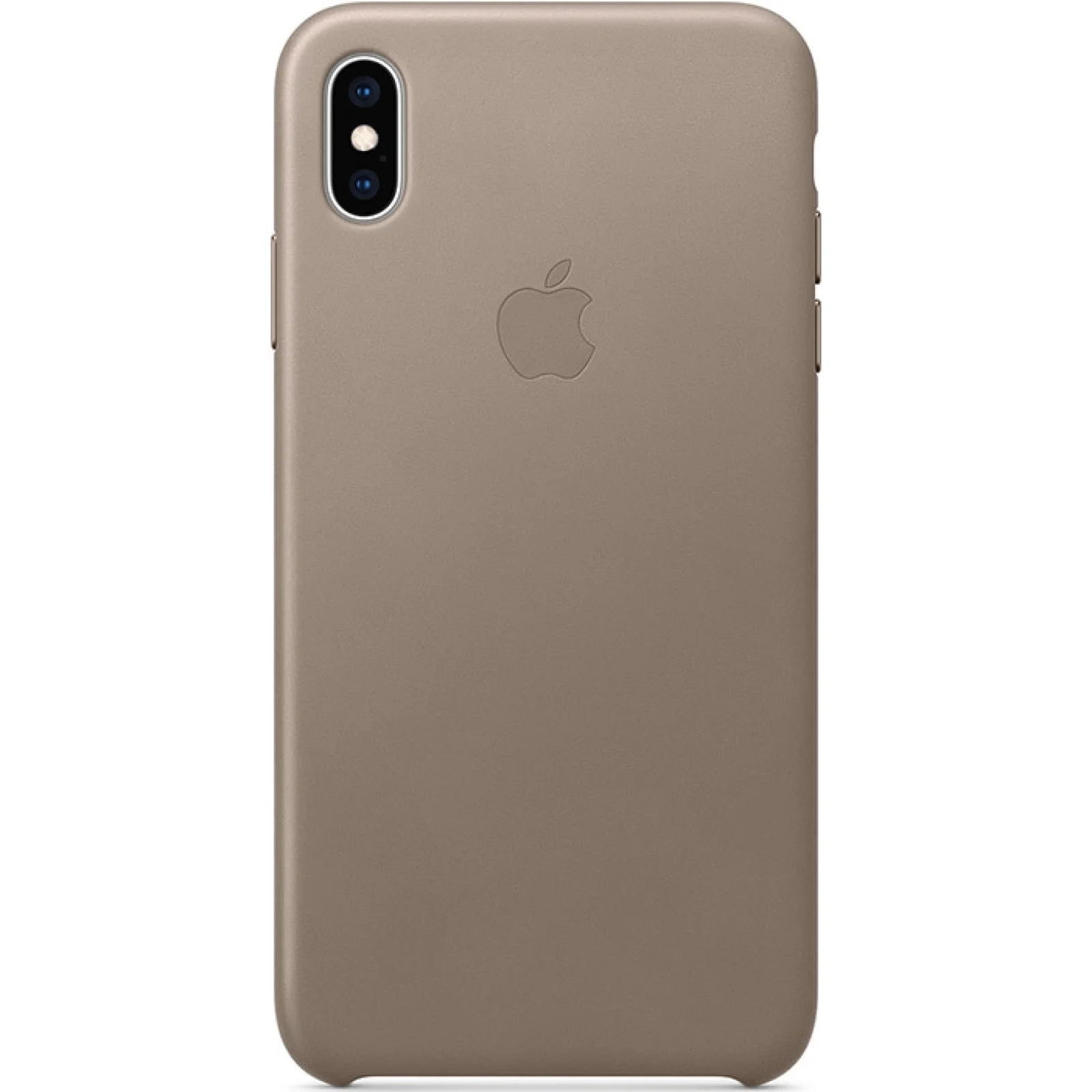 Чохол Apple iPhone XS Max Leather Case Taupe