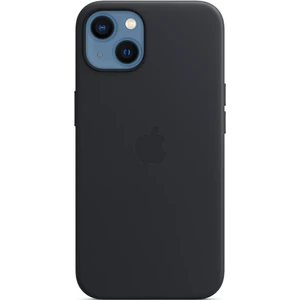 Чохол Apple iPhone 13 Leather Case with MagSafe Midnight (MM183)