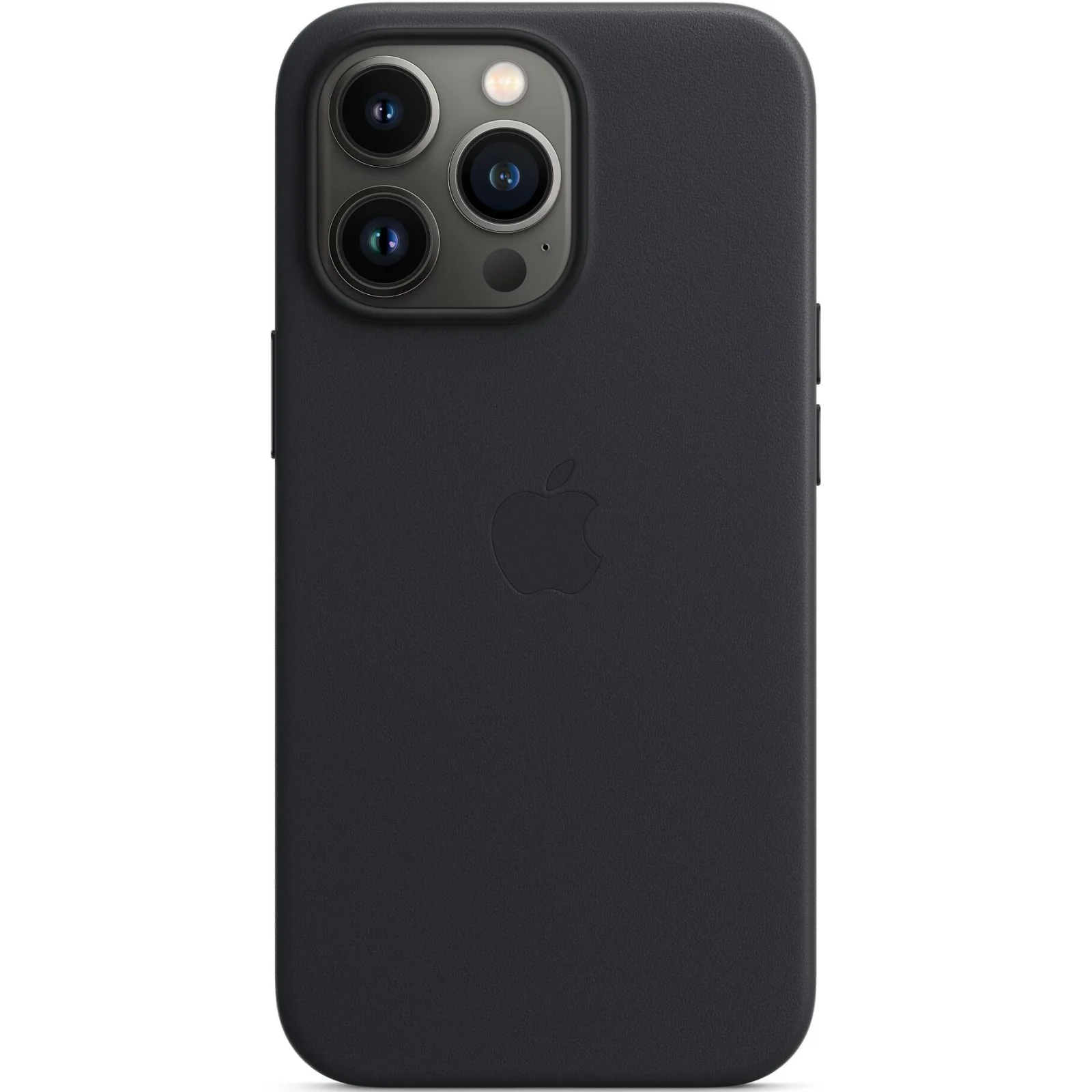 Чохол Apple iPhone 13 Pro Leather Case with MagSafe Midnight (HQCo)