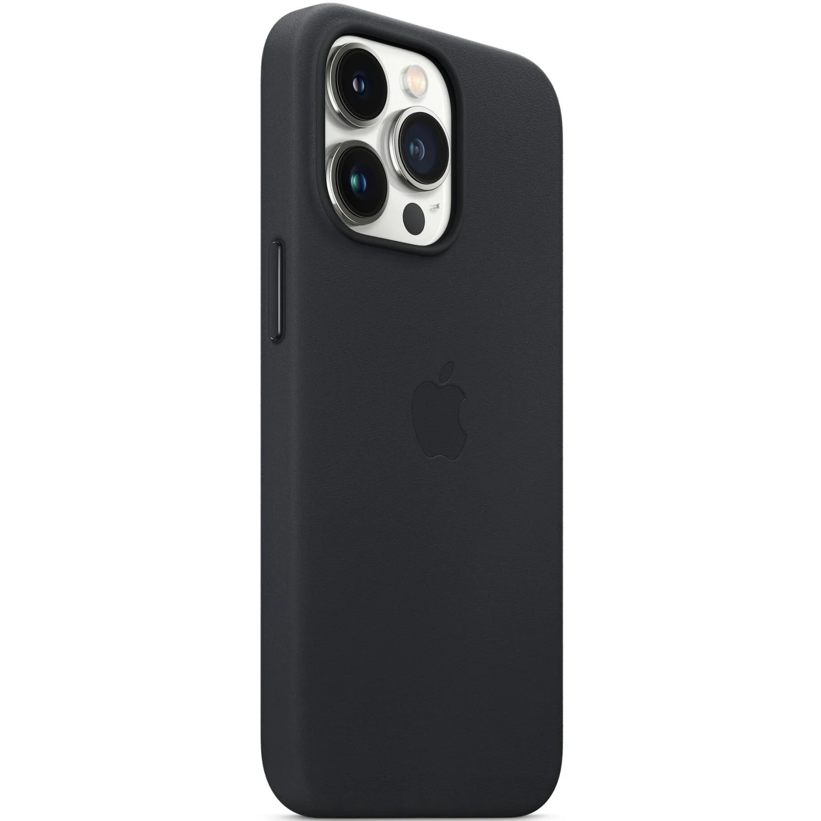 Чохол Apple iPhone 13 Pro Leather Case with MagSafe Midnight (HQCo)