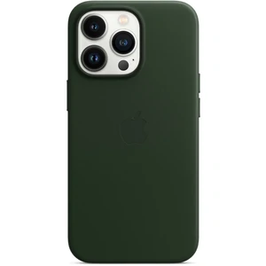 Колір: Зелений - Чохол Apple iPhone 13 Pro Leather Case with MagSafe Sequoia Green (HQCo)