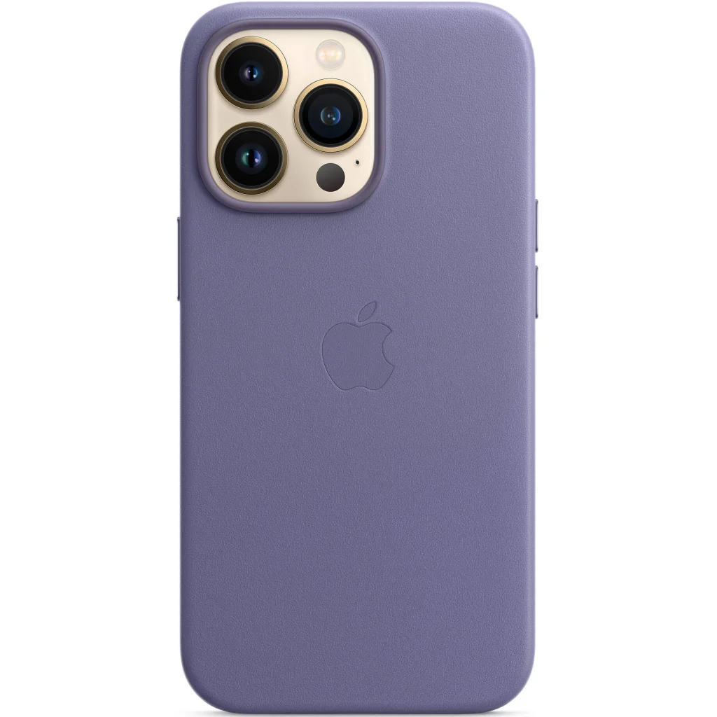 Чохол Apple iPhone 13 Pro Leather Case with MagSafe Wisteria (HQCo)
