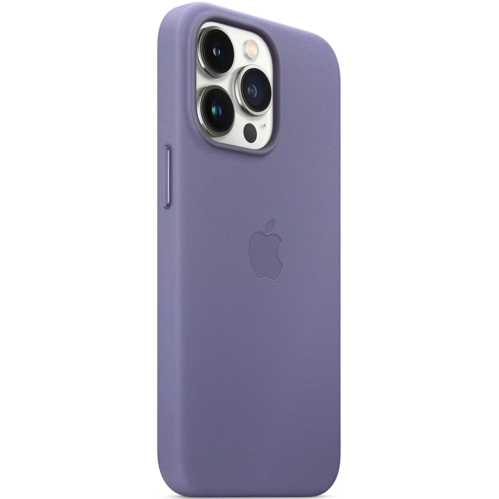Чохол Apple iPhone 13 Pro Leather Case with MagSafe Wisteria (HQCo)