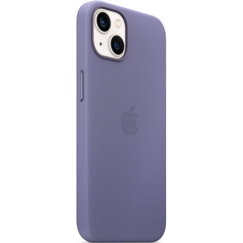 Чехол Apple iPhone 13 Leather Case with MagSafe Wisteria (MM163)
