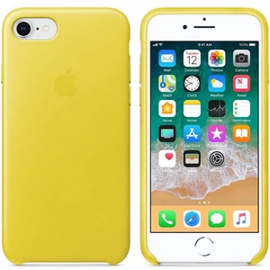 Чехол Apple iPhone 8, iPhone 7 Leather Case Spring Yellow MRG72