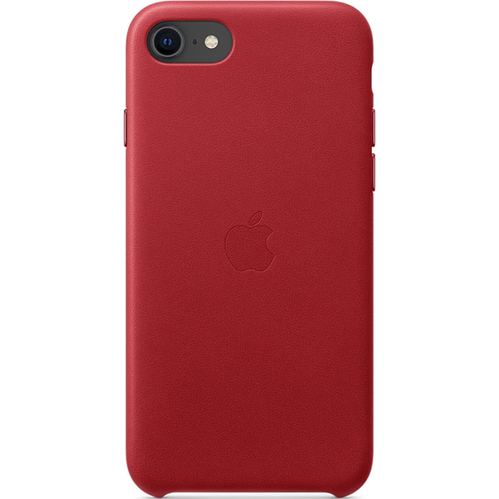 Чехол Apple iPhone SE 2020 Leather Case Product Red