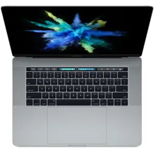 Цвет: Серый - Ноутбук Apple MacBook Pro 15" Space Gray MPTR2 (2017)