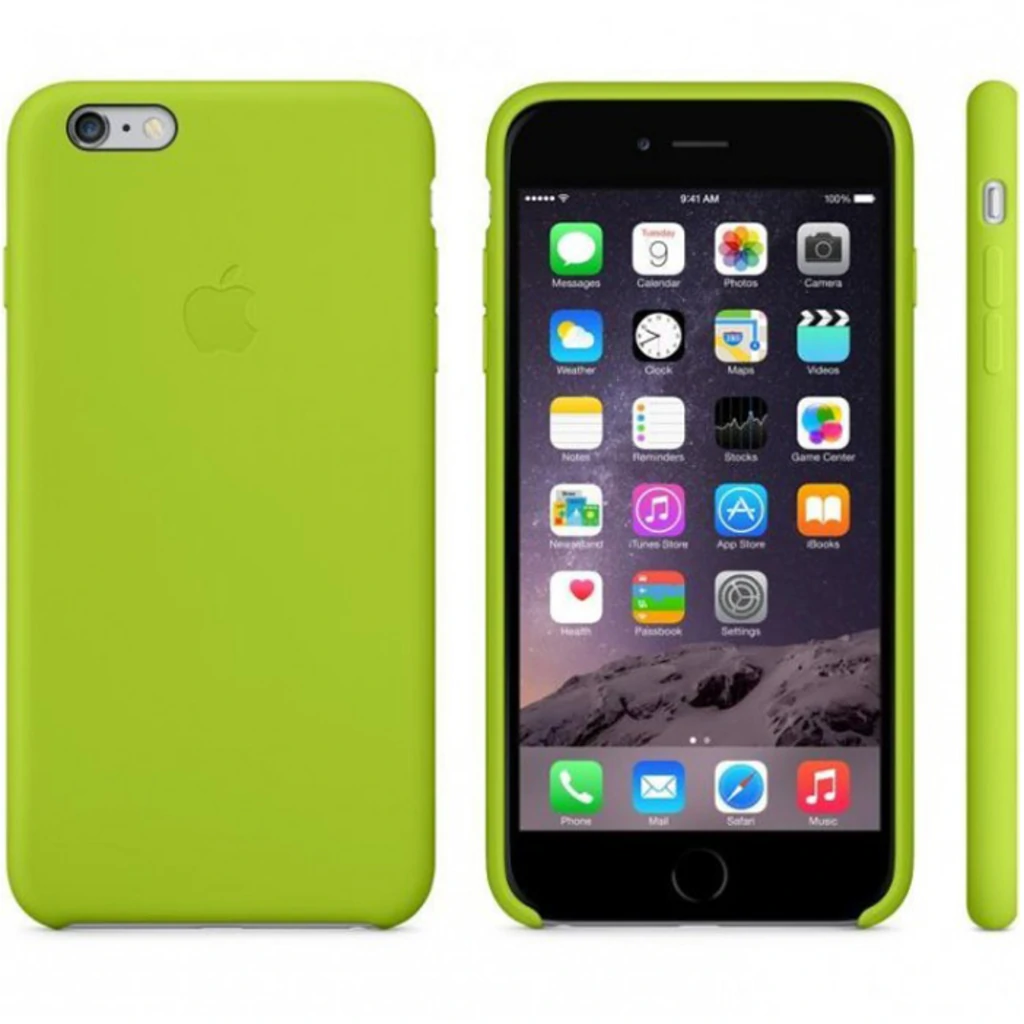 Чехол Apple iPhone 6 Plus, Apple iPhone 6s Plus Silicone Case Green