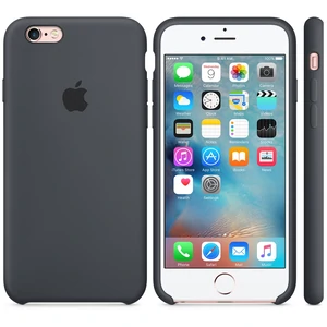 Цвет: Черный - Чехол Apple iPhone 6s Silicone Case Charcoal Gray MKY02