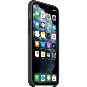 Чехол Apple iPhone 11 Pro Silicone Case Black (HQCo)