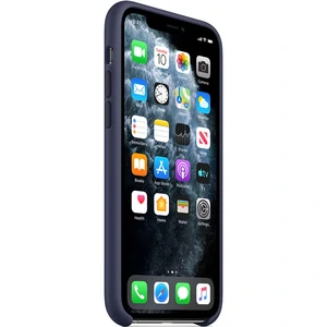 Чехол Apple iPhone 11 Pro Silicone Case Midnight Blue (HQCo)