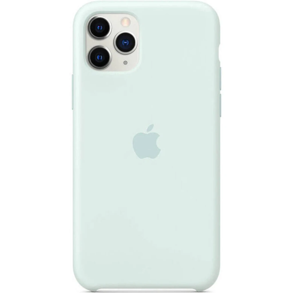 Чехол Apple iPhone 11 Pro Max Silicone Case Seafoam (HQCo)