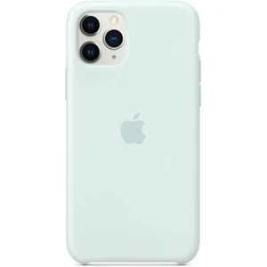 Цвет: Голубой - Чехол Apple iPhone 11 Pro Max Silicone Case Seafoam (HQCo)